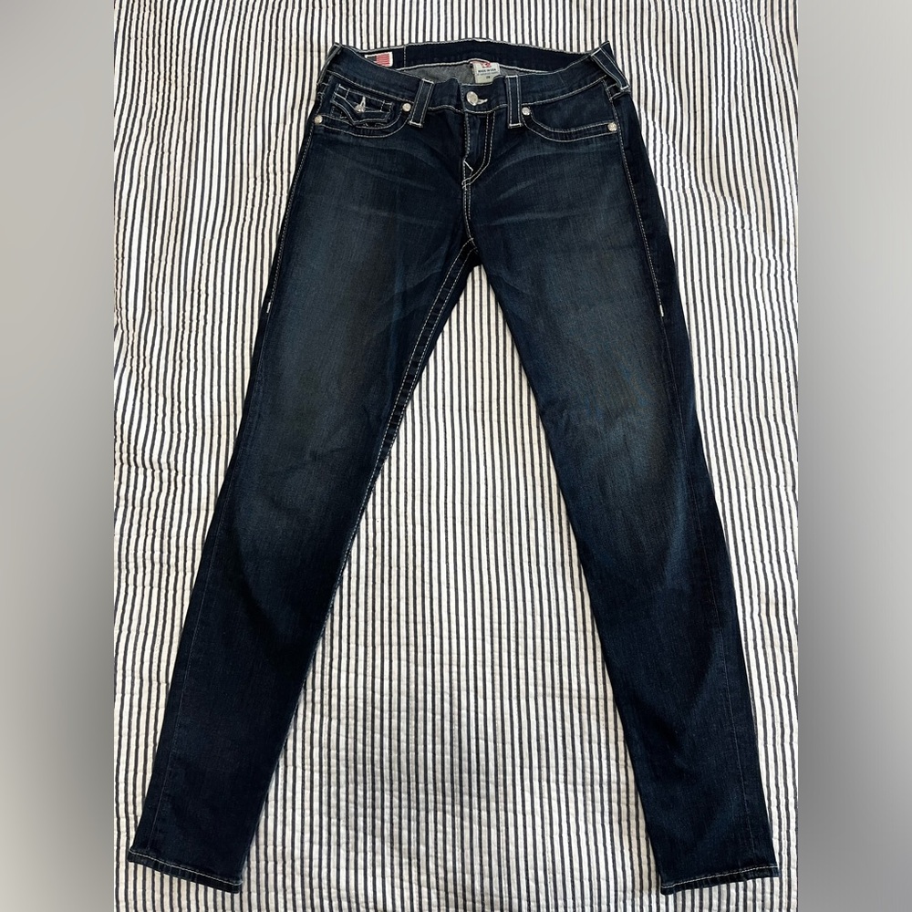 Women’s true religion skinny jean size 29